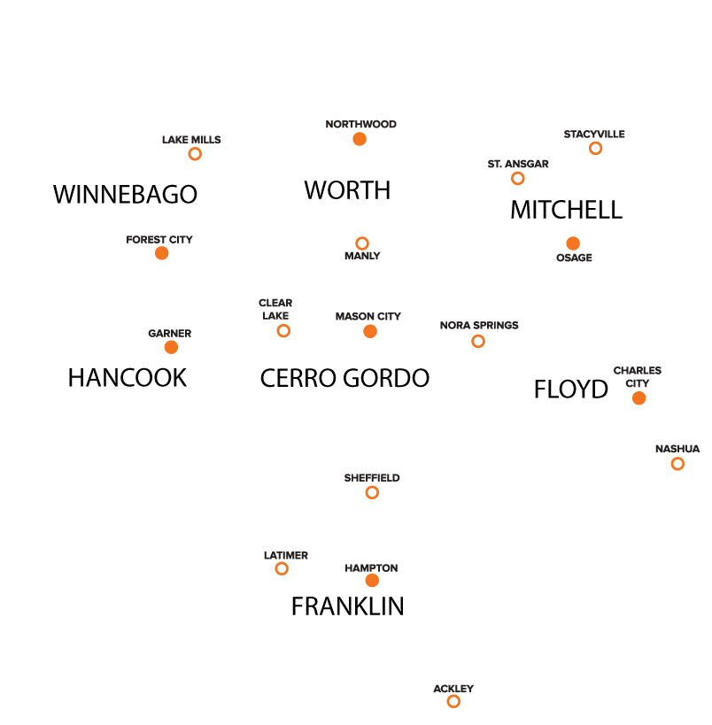 Cities and Towns